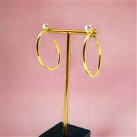 Orecchini Ultima Edizione Donna Cerchi in Argento OAO7124 - OAO7124